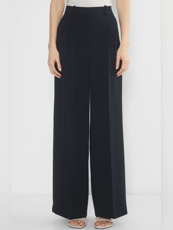 Aritzia Pants - Aritzia Wilfred Effortless Pant Wider High-rise Trousers Dark Academia Office 6